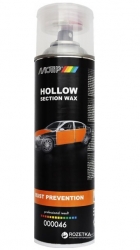 Antikorozijas/konservācijas līdzeklis slēgtām virsmām (caurspīdīgs, kā movils) - MOTIP, 500ml. ― AUTOERA.LV