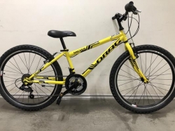 Velosipēds bērnu HACKER 24 dzeltens ― AUTOERA.LV
