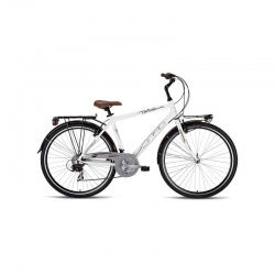 Mens byke DRAG GLIDE Daily 19", balts ― AUTOERA.LV