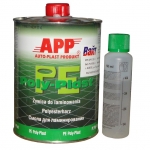 Poliesteru laminēšanas dārva (sveķi) APP, 1kg+50ml.  ― AUTOERA.LV