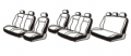 Sēdekļu pārvalku k-ts VW Transporter T7 Caravelle (2021-2026) ― AUTOERA.LV