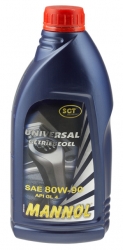 Minērala eļļa transmisijas eļļa - Mannol UNIVERSAL GETRIEBEOEL SAE 80W90 API GL4, 1L ― AUTOERA.LV