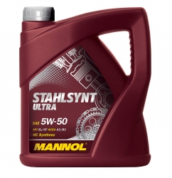Синтетическое масло - Mannol STAHLSYNT ULTRA 5W50, 4Л ― AUTOERA.LV