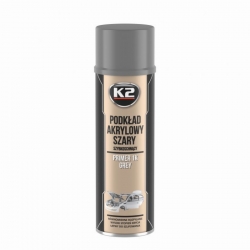 Aerosola grunts krāsa pelēka - K2 PRIMER 1K GREY, 500ml. ― AUTOERA.LV