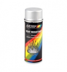 Termo iztūrīga sudrabā krāsas - Motip Heat Resistant 800C 400ml. 