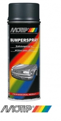 Tumši pelēka bamperu krāsa - Motip Bumper Paint Dark Grey, 400ml. ― AUTOERA.LV