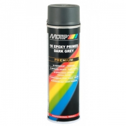 Epoksīda grunts krāsa (pelēka) - MOTIP 1K EPOXY PRIMER (tumši pelēks), 500ml. ― AUTOERA.LV