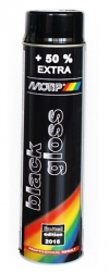 Krāsa melna glancēta - MOTIP, 600ml. (+50% EXTRA) ― AUTOERA.LV