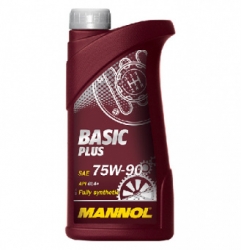 Sintētiskā transmissijas eļļa  - Mannol BASIC PLUS SAE 75W90 API GL4+, 1L ― AUTOERA.LV