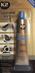 Zils silikona hermētiķis - K2, 85g.  ― AUTOERA.LV