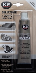Caurspīdīgs silikona hermētiķis - K2, 85g. ― AUTOERA.LV