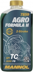 Eļļa dārza tehnikas Mannol Agro HUSQVARNA divtaktu dzinējiem, 1L ― AUTOERA.LV