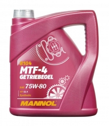Mehāniskās pārnesumkārbas eļļa - Mannol 75W80 GL4, 4L ― AUTOERA.LV