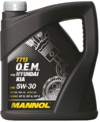 Sintētiskā eļļa - Mannol Hyundai/Kia 5W30, 4L ― AUTOERA.LV