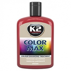 Auto polirols (sarkans) - K2 COLOR MAX, 200g.  ― AUTOERA.LV