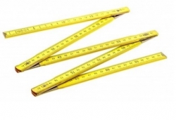 Koka saliekams lineāls. Garums 1m.  ― AUTOERA.LV