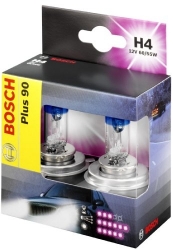 BOSCH H4 60/55W +90% , 12V ― AUTOERA.LV