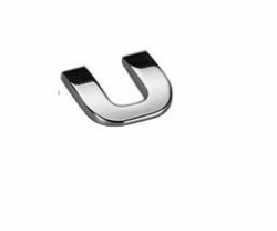 Uzlīme 3D - burts U ― AUTOERA.LV