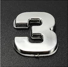 Uzlīme 3D - cipars 3 ― AUTOERA.LV