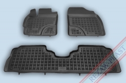 Gumijas paklāju komplekts priekš Toyota Prius Plus (2011-2017)