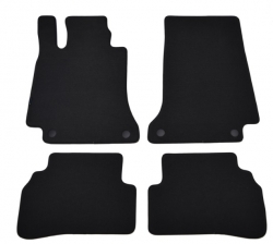 Textile cabin mats set for Mercedes-Benz C-class W205 (2014-2021)  ― AUTOERA.LV