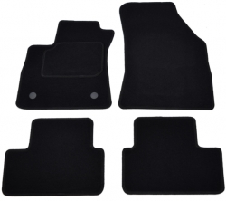 Textile cabin floor mats set for Renault Megade (2017-2024)  ― AUTOERA.LV