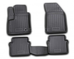 3D Rubber floor mats set Dodge Avenger (2008-2016) ― AUTOERA.LV