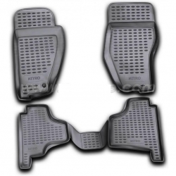 3D Gumijas paklāju kompl. Dodge Nitro (2006-2013) ― AUTOERA.LV
