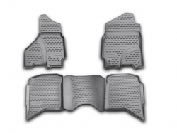 3D Gumijas paklāju kompl. Dodge RAM 1500/2500/3500 CABIN CREW (2002-2012)  ― AUTOERA.LV
