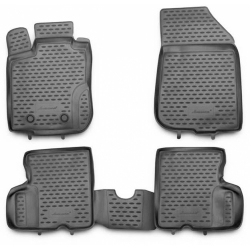 Gumijas salona paklāji Dacia Duster 4WD (2010-2016) ― AUTOERA.LV