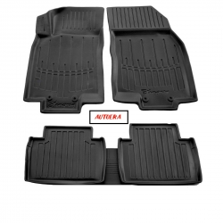 Gumijas paklāju kompl. Nissan Qashqai (2013-2020)/ X-Trail (2013-2021) ― AUTOERA.LV