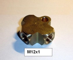 Bremžu cauruļu T-savienotājs, 12x1mm ― AUTOERA.LV