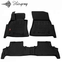 3D Gumijas paklāju komp. BMW X6 E71 (2008-2014), vanniņas ― AUTOERA.LV