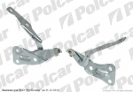 Dzinēja pārsega enģe Opel Astra G (1998-2005), kreis. ― AUTOERA.LV