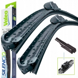 Priekšējas logu tīrītāja slotiņas -  VALEO, 65cm+55cm ― AUTOERA.LV