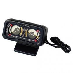 Inclinometrs (slīpuma radītājs) ar apgaismojumu, 12V ― AUTOERA.LV