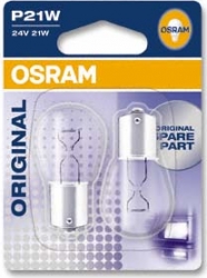Pagriezienu spuldze - OSRAM 21W, 24V ― AUTOERA.LV