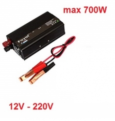 Strāvas pārveidotājs 12V uz 230V (max 700W) ― AUTOERA.LV