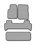 Textile floor mat set Lexus LX 470 (1998-2006) ― AUTOERA.LV
