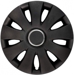 Dekoratīvo disku uzliku komplekts - Aura Black Ring, 15" ― AUTOERA.LV