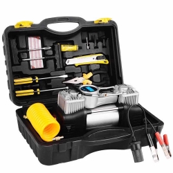 Elektriskais gaisa kompressors ar digitālo manometru, max 4.50 BAR (150PSI), 12V ― AUTOERA.LV
