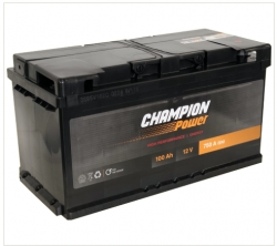 Auto akumulātors CHAMPION POWER 100Ah 750A 12V