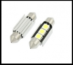 2GAB x 41mm numura apgaismojuma spuldze 3LED, 12V  (error free CANBUS)  ― AUTOERA.LV