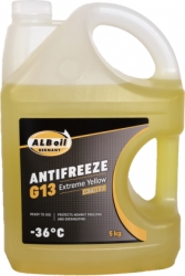 Dzesēšanas šķidrums dzeltens - ALB OIL ANTIFREEZE G13 LONG LIFE (-36C°) 5L
