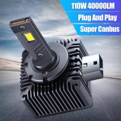 LED ksenona spuldžu komplekts D2S/D2R 110W, 40 000Lm ― AUTOERA.LV