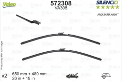 Logu tīrītāja slotiņu komplekts -  VALEO AUQA, 65+48cm ― AUTOERA.LV