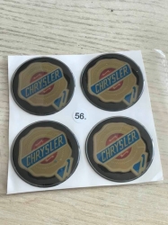 Disku uzlīmes CHRYSLER, diam. 56mm ― AUTOERA.LV