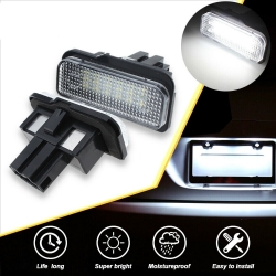 2gab x LED numura apgaismotajs Mercedes-Benz W211 kombi/ C-class C203/CLS (CANBUS) ― AUTOERA.LV