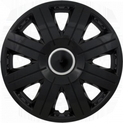 Dekoratīvo disku uzliku komplekts  - Cosmos Ring Black, 16" ― AUTOERA.LV