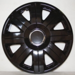 Dekoratīvo disku uzliku komplekts  - Cosmos Ring Black, 14" ― AUTOERA.LV
